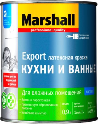 Краска MARSHALL Export Кухни и Ванные - фото