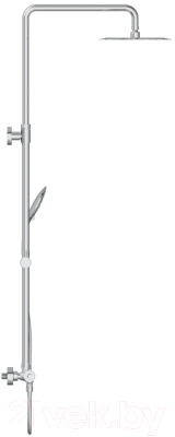 Душевая система Cersanit Brasko 63066/64526