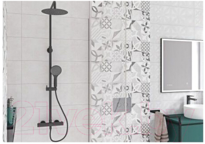 Душевая система Cersanit Brasko Black 63112