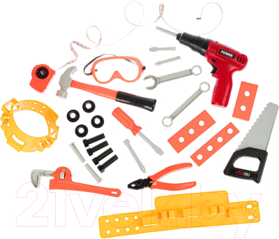 Набор инструментов игрушечный Bondibon Папины дети / ВВ5128