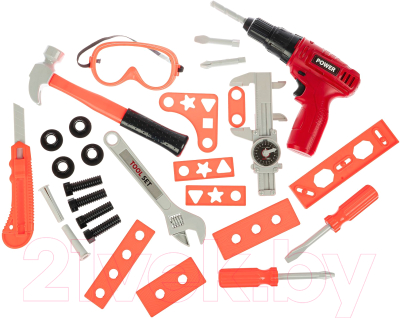 Набор инструментов игрушечный Bondibon Папины дети / ВВ5129