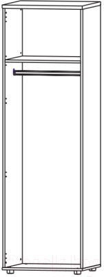Шкаф Norden Левый 60x60x195.5 / SG.823.OL.OL.L