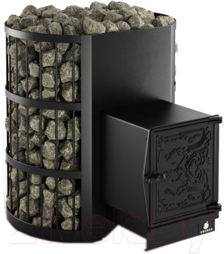 Печь-каменка Kronos Колизей 24 ВЧЧ (с чугунной топкой) - фото
