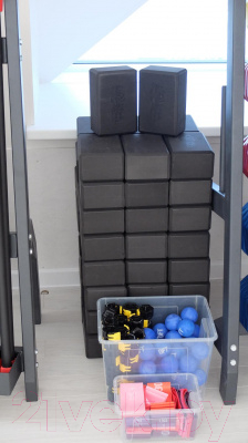 Блок для йоги Original FitTools FT-BLACK-BLOCK