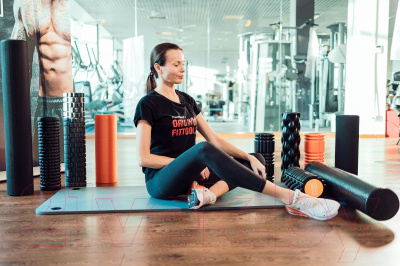 Валик для фитнеса Original FitTools FT-EY-ROLL-BLACK