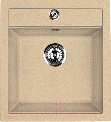 Мойка кухонная ZORG Como 46 (песчаный берег) - фото