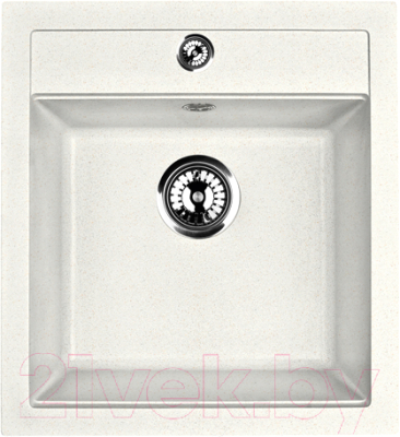 Мойка кухонная ZORG Como 46 (белый камень) - фото