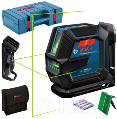 Лазерный нивелир Bosch GLL 2-15 G - фото