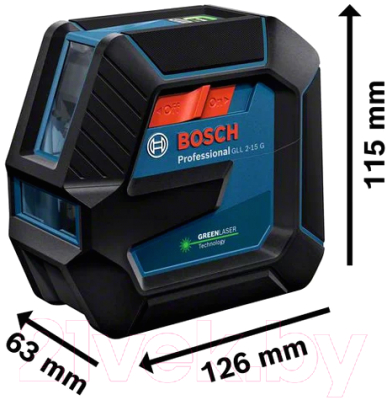 Лазерный нивелир Bosch GLL 2-15 G