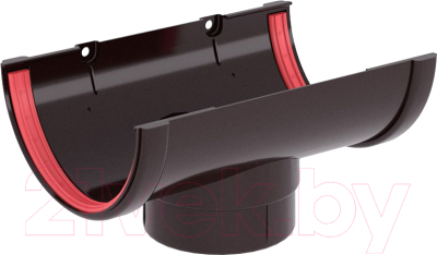 Воронка водосточная Grand Line Стандарт ПВХ RR 32 - фото