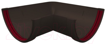 Угол желоба Grand Line ПВХ 90 градусов универсальный RR 32 - фото