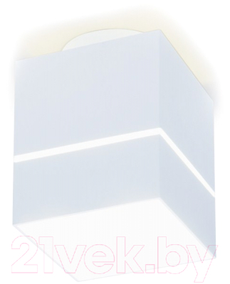 Точечный светильник Ambrella TN257 WH/S (белый песок) - фото