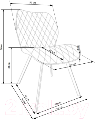 Стул Halmar K360