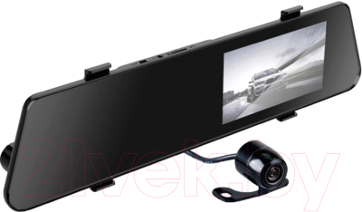 Видеорегистратор-зеркало SilverStone F1 NTK-370 Duo - фото