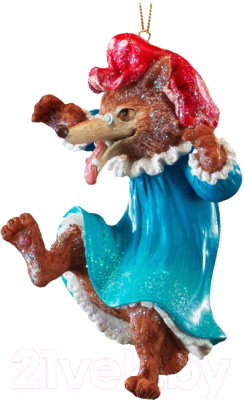 Елочная игрушка Erich Krause Decor Будни Волка / 43909 - фото