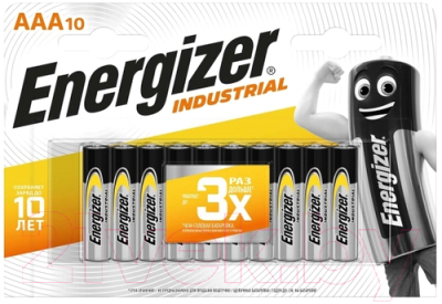 Комплект батареек Energizer Industrial LR03