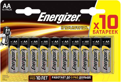 Комплект батареек Energizer Industrial LR6