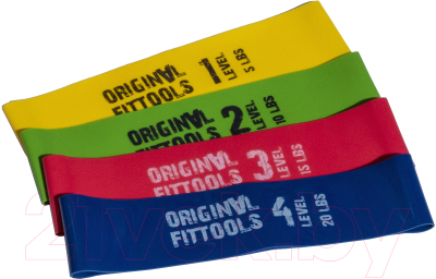 Набор эспандеров Original FitTools FT-MBST - фото