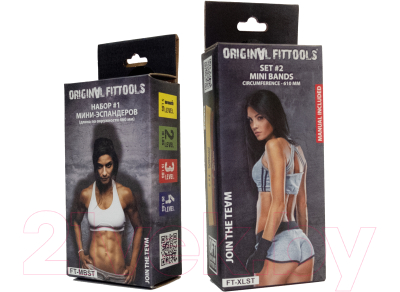 Набор эспандеров Original FitTools FT-MBST