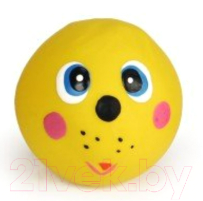 Игрушка для собак Beeztees Латексный мяч Мордашка / 620560