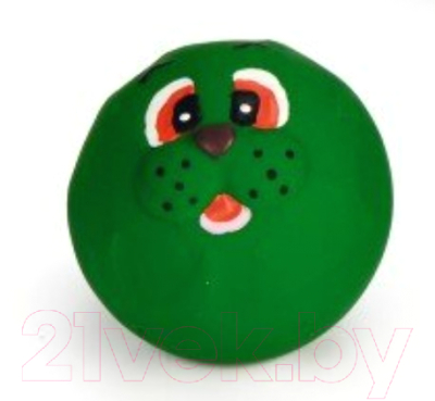 Игрушка для собак Beeztees Латексный мяч Мордашка / 620560