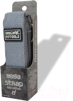 Ремень для йоги Original FitTools FT-YSTP-GREY