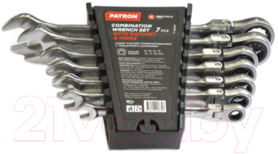 Набор ключей Patron P-51072F - фото