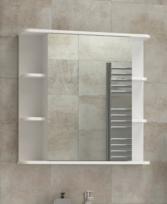 Шкаф с зеркалом для ванной Vigo Nova 700