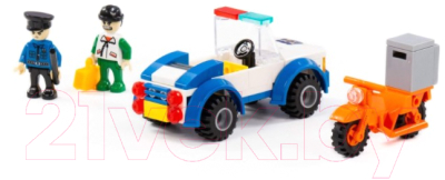 Конструктор Полесье Классик. Город. Полиция-4 / 81261