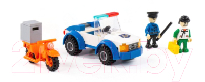 Конструктор Полесье Классик. Город. Полиция-4 / 81261