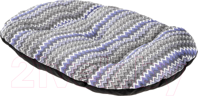 Матрас для животных Ferplast Relax 45/2 / 82045077 (зиг-заг синий) - фото