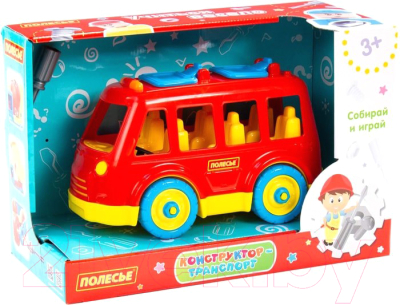 Конструктор Полесье Автобус / 84798 - фото