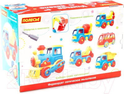 Конструктор Полесье Автобус / 84798