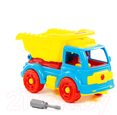 Конструктор Полесье Автомобиль-самосвал / 84811