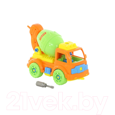 Конструктор Полесье Автомобиль-бетоновоз / 72993