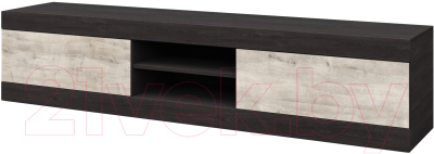 Тумба Мебель-КМК 2Я Лондон 0467.1 (дуб кентерберри/сосна натуральная) - фото