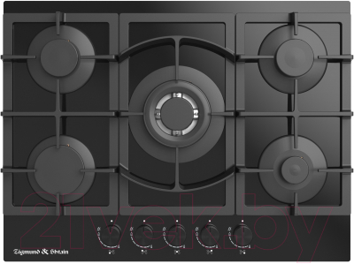 Газовая варочная панель Zigmund & Shtain M 26.7 B - фото