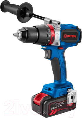 Аккумуляторная дрель-шуруповерт ВИТЯЗЬ ДА-424-2 - фото