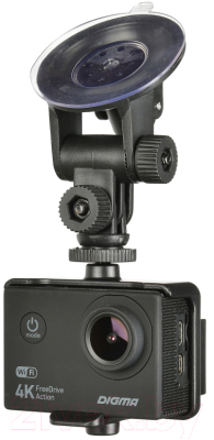 Автомобильный видеорегистратор Digma FreeDrive Action 4K WiFi