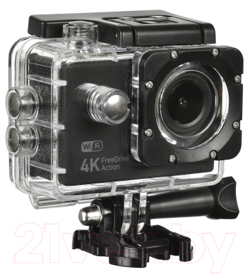 Автомобильный видеорегистратор Digma FreeDrive Action 4K WiFi