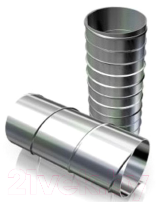 Воздуховод жесткий ERA 125DG0.5L2000