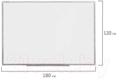 Магнитно-маркерная доска Brauberg Стандарт / 235525