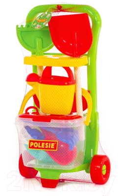 Тележка с игрушками для песочницы Полесье №622 / 67814
