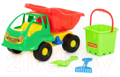 Набор игрушек для песочницы Полесье Самосвал Муравей №56 / 3188 - фото