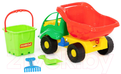 Набор игрушек для песочницы Полесье Самосвал Муравей №56 / 3188