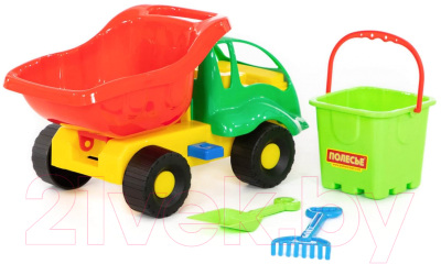 Набор игрушек для песочницы Полесье Самосвал Муравей №56 / 3188