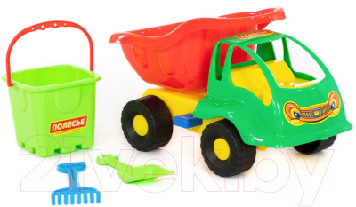 Набор игрушек для песочницы Полесье Самосвал Муравей №56 / 3188