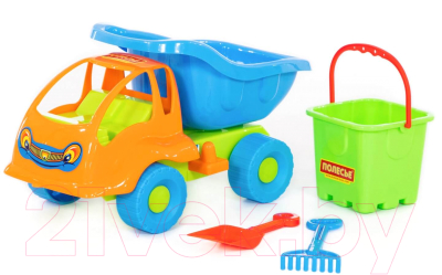 Набор игрушек для песочницы Полесье Самосвал Муравей №56 / 3188