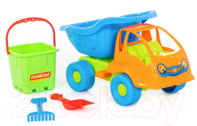 Набор игрушек для песочницы Полесье Самосвал Муравей №56 / 3188