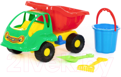 Набор игрушек для песочницы Полесье Самосвал Муравей №57 / 3195 - фото